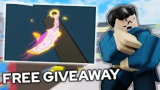 Arsenal BONE KARAMBIT GIVEAWAY... | 4 FREE ITEMS (Roblox Arsenal)