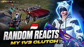 Random *INDO PLAYERS Stunned By My Squad Wipe! | BGMI 🔱