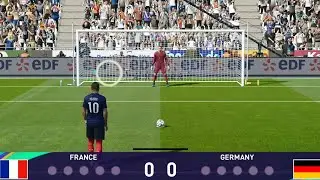France vs Germany penalty shootout - eFootball PES 2021