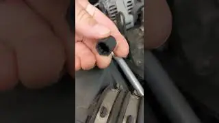 Turn off and disconnect low side AC service port coupler and install cap 2006 Chevy Malibu cold air