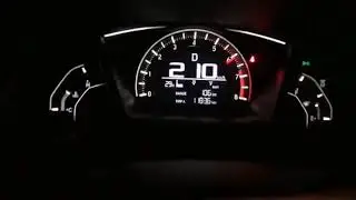 Honda Civic X 1.8 Oriel 0-200 Acceleration | Top Speed