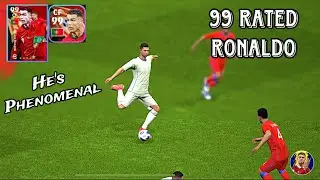 99 Rated Ronaldo is an Absolute Monster!#cr7 #efootball2024