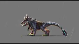 SPINE animation:  Beast creature animations for game