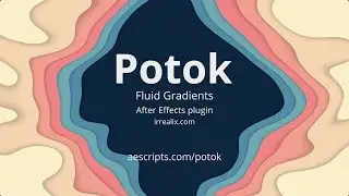 Potok Fluid Gradients Plugin for After Effects