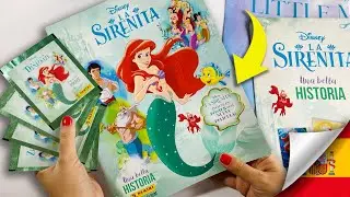 🧜‍♀️ ¡Tiene un Póster de la NUEVA Película! 🦀 Álbum Review La SIRENITA Panini