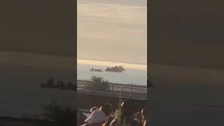 UFO spotted over lake Michigan? 
