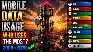 #10 - Who Uses the Most Mobile Data? Countries Ranked.