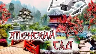 Японский сад, вид сверху. Парк Краснодар (Галицкого)