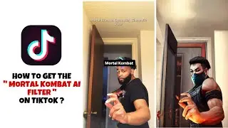 How to get Mortal Kombat ai filter on TikTok | Mortal Kombat ai filter tiktok trend tutorial