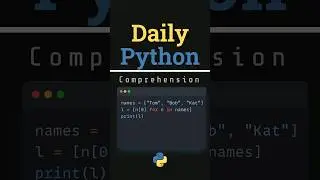What is List Comprehension in Python? #pythonforbeginners #dailypython #codingtutorial