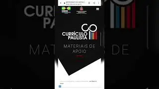 Tutorial site EFAPE (Curriculo Paulista) Habilidades, Caderno do aluno e professor.