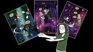 Fan comic for Cardboard_Cowboy (drawing process)