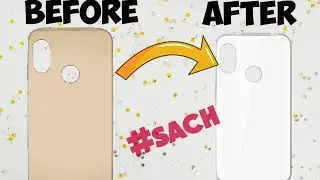 How To Clean  Mobile Back Cover | How To Clean Your Transparent cover | Back Cover Clean 2021