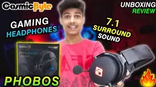 Cosmic Byte EQUINOX PHOBOS 7.1 | Gaming Headphones For PC & Mobile | Best Gaming Headset 2021