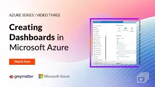 Creating Dashboards in Microsoft Azure