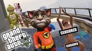 ГТА 5 МОДЫ: TALKING TOM СМОТРИТ НОВЫЙ ДОМ АНИМАТРОНИКОВ! ОБЗОР ЛУЧШИХ МОДОВ ГТА 5! GTA ONLINE MODS