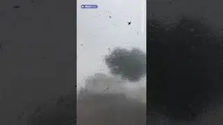 Terrifying footage from plane flying through Mallorca storm shows passengers screaming and crying as