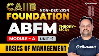 ABFM | Module -A | Theory + MCQs | Basics of Management | Unit-1