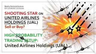 Shooting Star on United Airlines Holdings (UAL) | Sell or Buy? | 22th - 26th Jun 2020