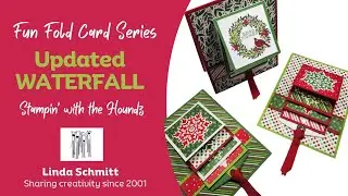 Fun Fold Series: Waterfall card