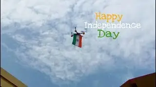 Drone with Tiranga