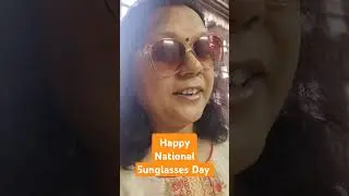 National Sunglasses Day 27June#studyextraordinary #NationalSunglassesDay#eyecare#eyeprotection