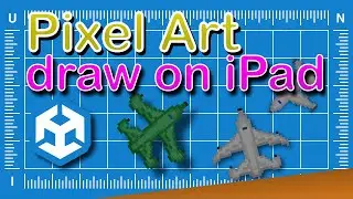 Drawing ENEMIES pixel arts for my indie game using iPad was amazing - devlog