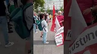 Demonstration am 27.07.2024 in Kiel / ,,Gemeinsam gegen Kieler Kriegsbeteiligung."