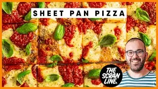 Crispy Sheet Pan Pizza Is So GOOD!