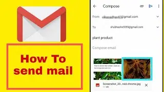 how to send mail in gmail in phone