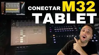 Como conectar a M32 Midas no Tablet ou Ipad?