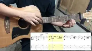 เหตุผลของคนจะไป ธัญญ่า Cover Fingerstyle Guitar & TAB