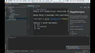 Pytools 16 - Virtualenv no Pycharm
