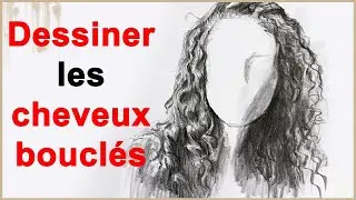 Comment Dessiner Les Cheveux Bouclés ?