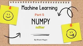 numpy nditer function | ndimensional iterator | difference between flatten and nditer