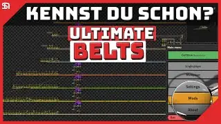 ULTIMATE BELTS | Factorio Mod | Deutsch