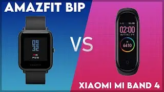 Amazfit Bip vs Xiaomi Mi Band 4 Comparison