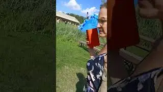 ja z dziadkami i z mamą w Sereczynie