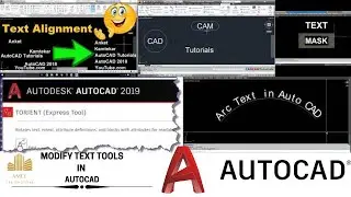 MODIFY COMMANDS FOR TEXT IN AUTOCAD | TEXT IN AUTOCAD | MANISHA YADAV | AMEC CAD SOLUTIONS