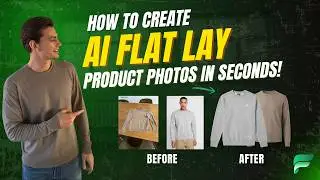 How to Create AI Flat Lay Product Photos | Floowy Flat Lay Tutorial (Step-by-Step Guide)