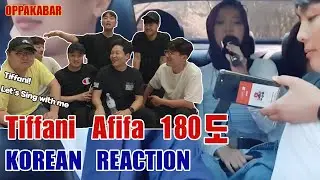 [Reaksi] Busan Korean guys reacts to 180도 (180 Degree) - Tiffani Afifa