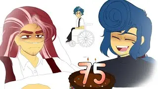 Happy birthday dear grampa!! //meme Ft. Rf wally,wallace, William + rf oc
