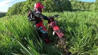 Раннее утро выходного дня на эндуро👍