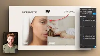 Vorher / Nachher Scroll Animation 100% Made in Webflow