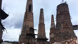 Заброшенные домны, Рускеала, Карелия