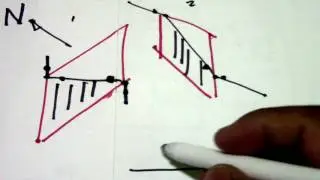 Northing Orientation Isometric Drawing Shadowing Line Vertical Horizontal
