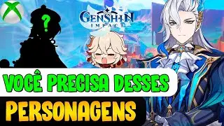 PERSONAGENS QUE SÃO ESSENCIAIS PARA SUA CONTA NO GENSHIN IMPACT