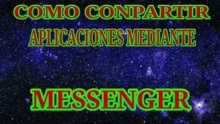 como compartir una aplicación por messenger