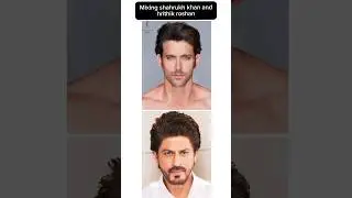 Mixing shahrukh khan and hrithik roshan✨