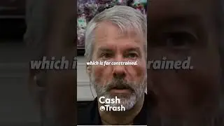 Michael Slayer On Bitcoin✌️😮 #shorts #viral | Cash is Trash